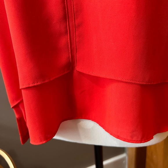 Loft Coral Sleeveless Blouse - Picture 4 of 5